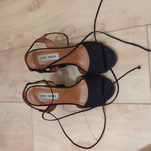 Steve Madden lace up heels